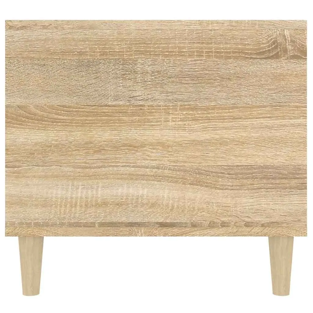 Coffee Table Storage Drawer Open Shelves Engineered Wood Brown 90W x 49D x 45H cm
