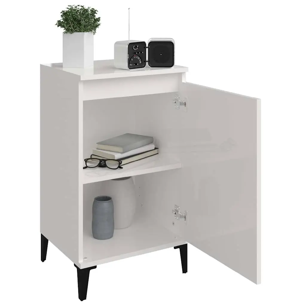 Bedside Cabinet with Ample Storage
