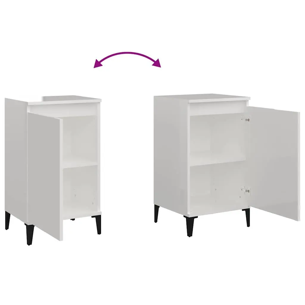 Bedside Cabinet with Ample Storage
