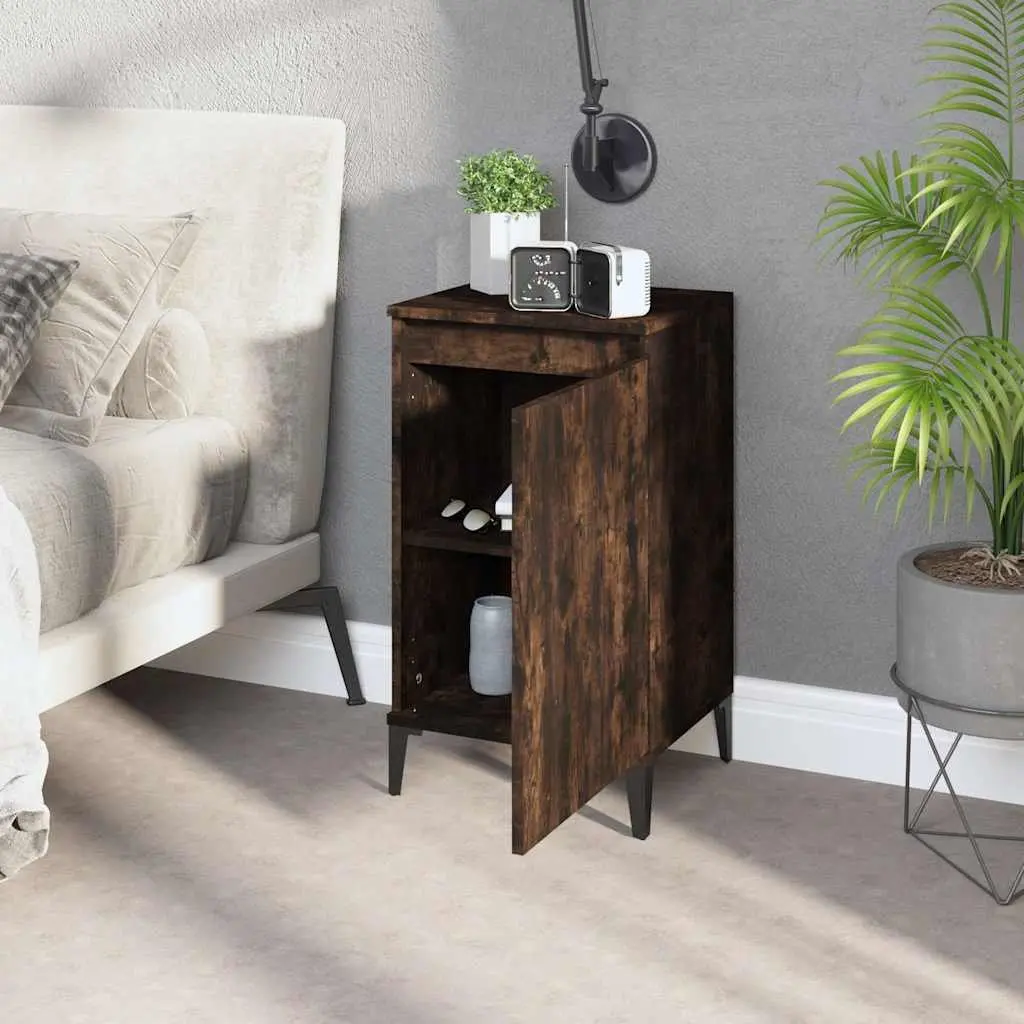 Bedside Cabinets in Brown with Ample Storage