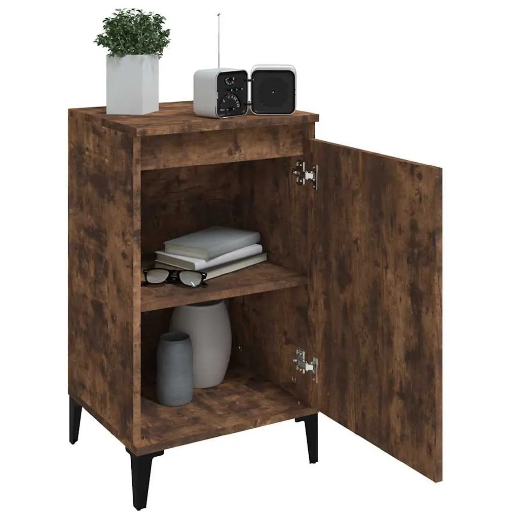 Bedside Cabinets in Brown with Ample Storage