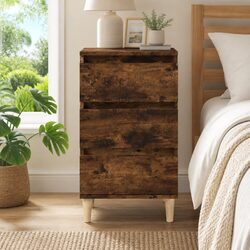 A Warm Addition: 3 Drawer Bedside Cabinet