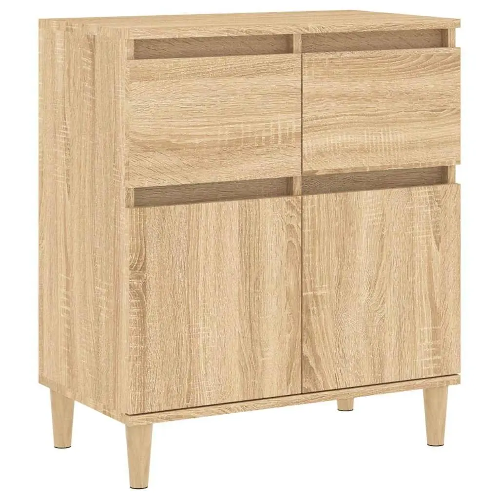 Brown Sideboard Storage Cabinet with Ample Space