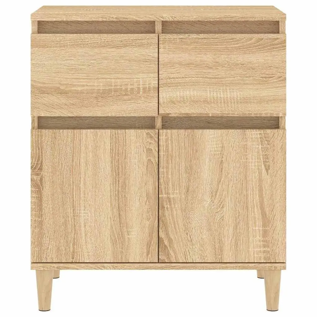 Brown Sideboard Storage Cabinet with Ample Space