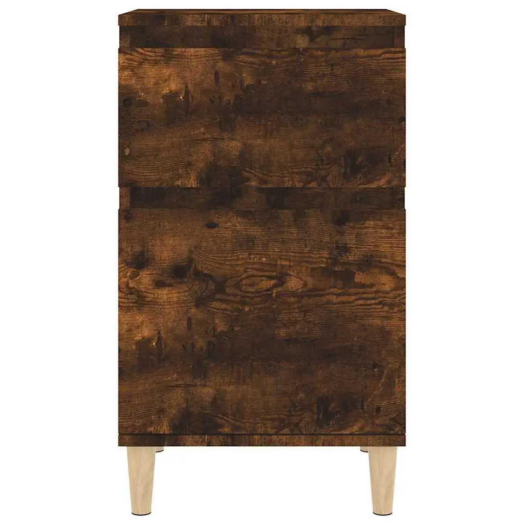 Bedside Cabinet Storage Table 40x35x70 cm Brown Engineered Wood