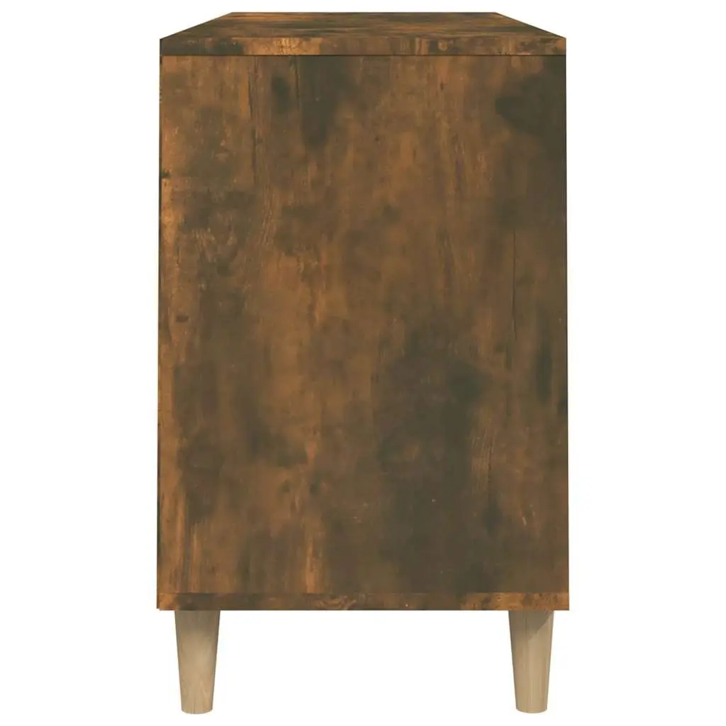 Shoe Cabinet Storage Organiser Brown Engineered Wood 102 x 36 x 60 cm