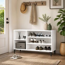 Reliable White Shoe Cabinet for Easy Organization