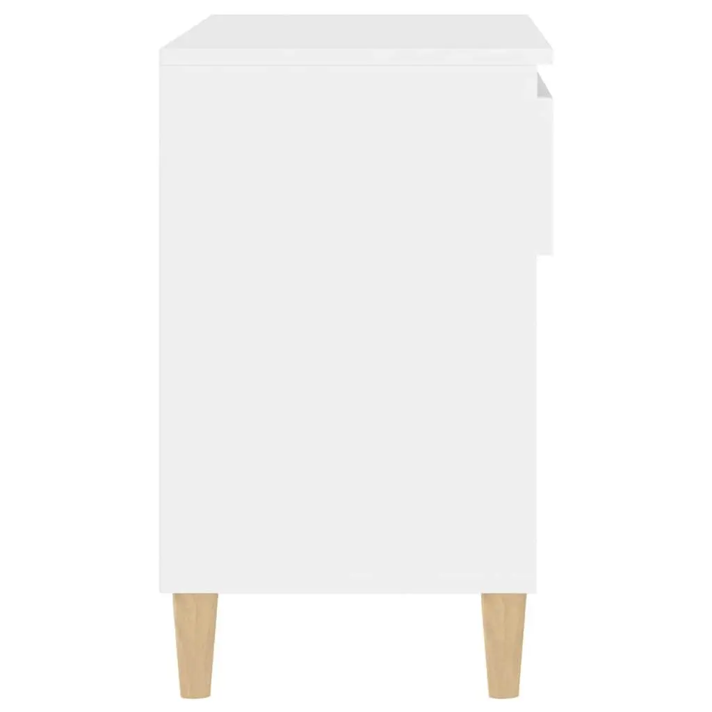 Shoe Cabinet Storage Organiser 70x36x60 cm White Engineered Wood Hall Furniture