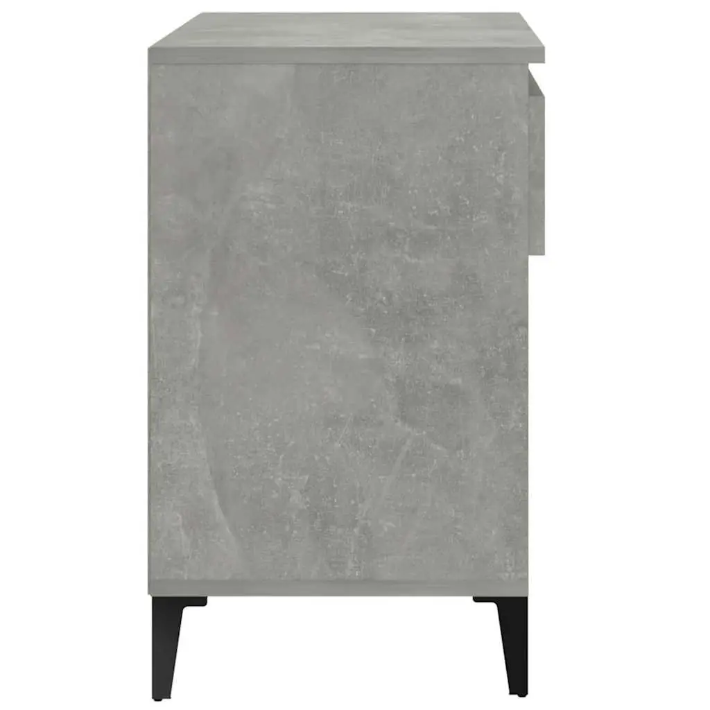Shoe Cabinet Storage Organiser Grey Engineered Wood 70W x 36D x 60H cm