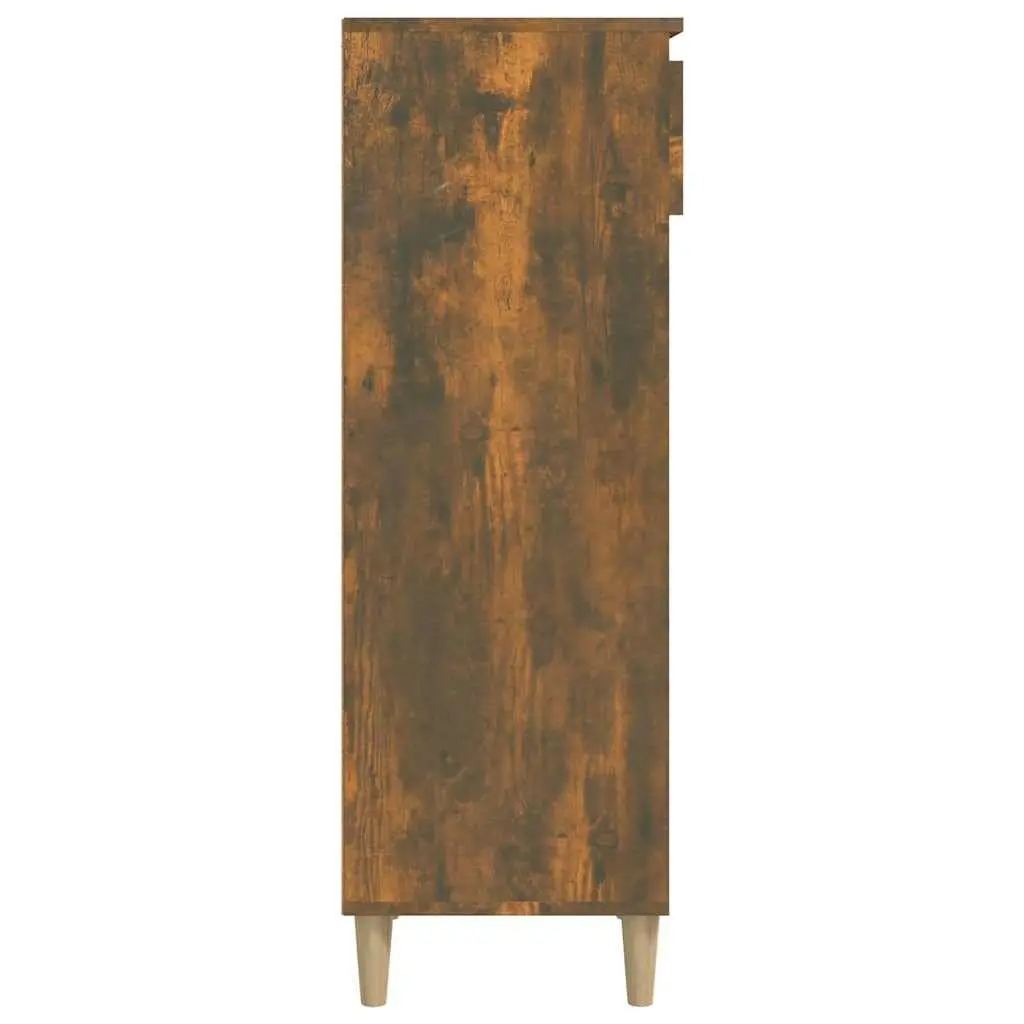Shoe Cabinet Shoe Storage 40x36x105cm Smoked Oak
