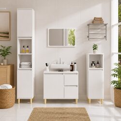 Durable and Attractive High Gloss Bathroom Vanity
