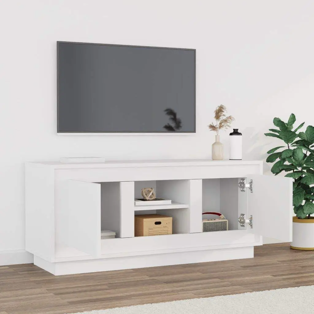 White TV Cabinet for Home Organization