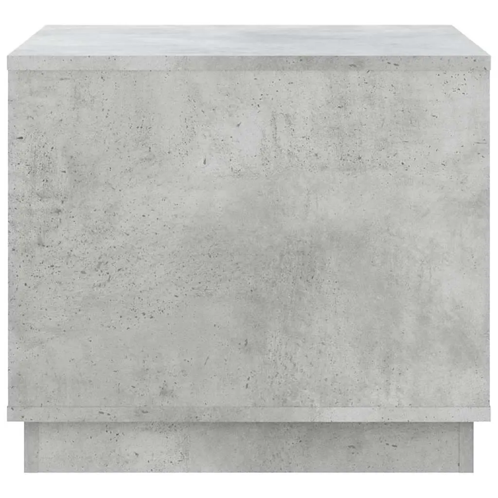 Coffee Table Storage Grey Engineered Wood 51x50x44cm