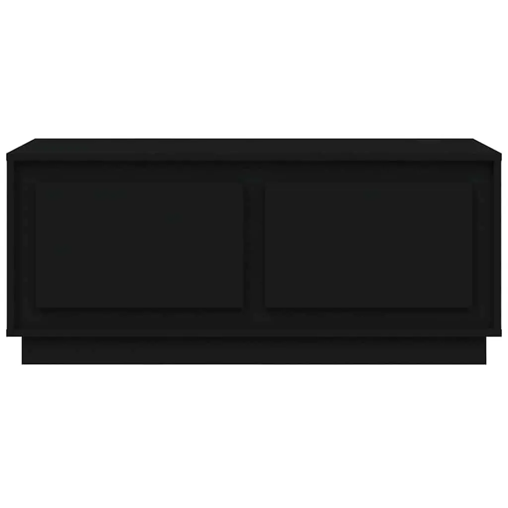 Black Coffee Table with Ample Storage Space