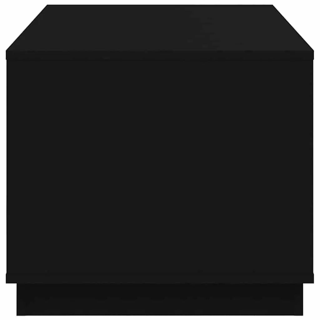 Black Coffee Table with Ample Storage Space