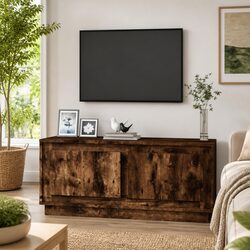 Warm Smoked Oak Coffee Table with Storage Options