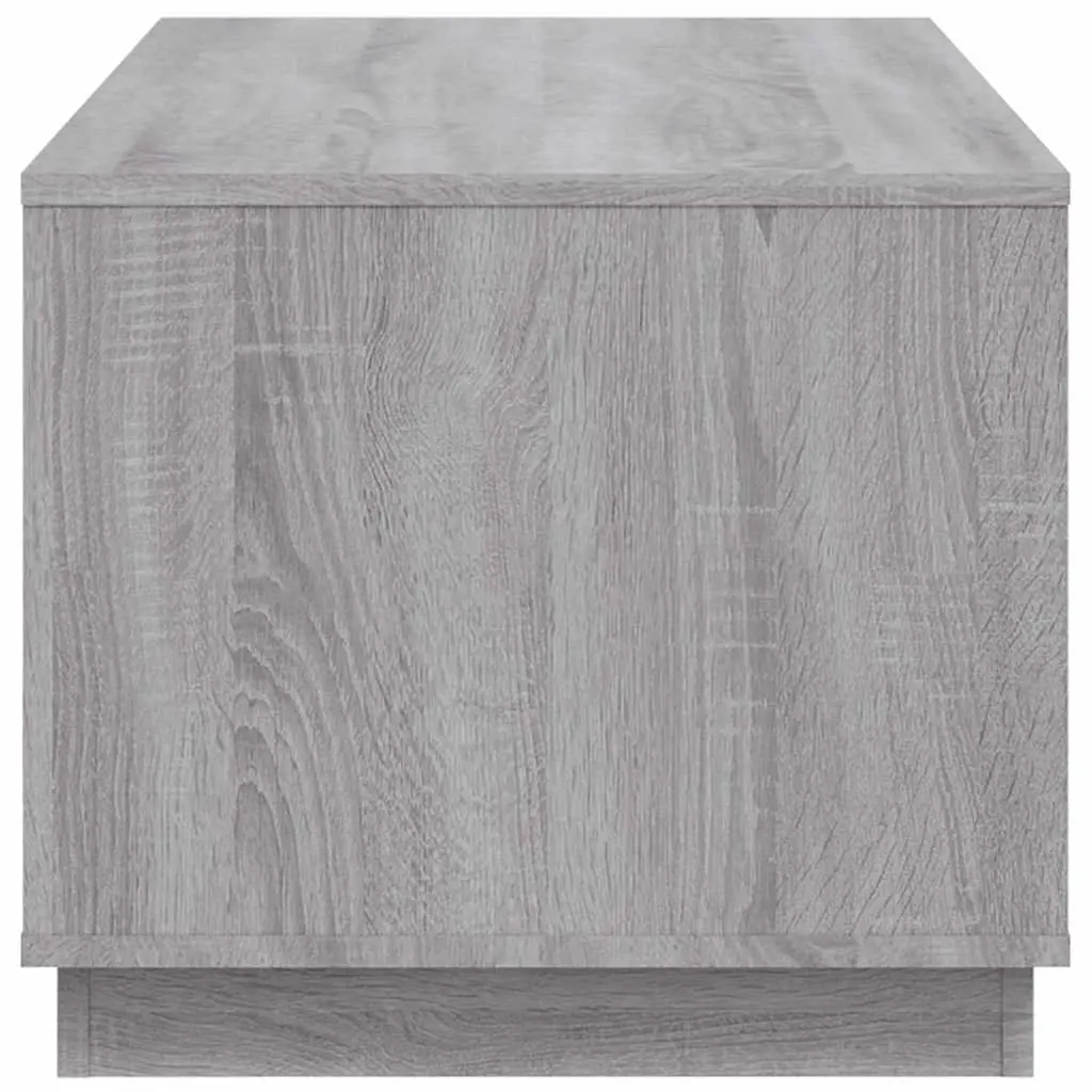 Coffee Table Storage Compartments 102x50x44cm Grey
