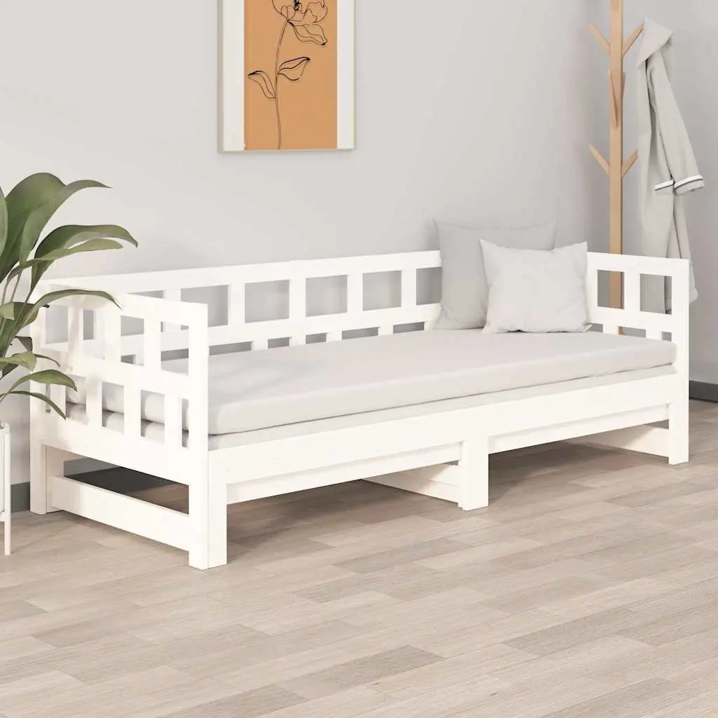 White Day Bed Frame for Comfort and Style