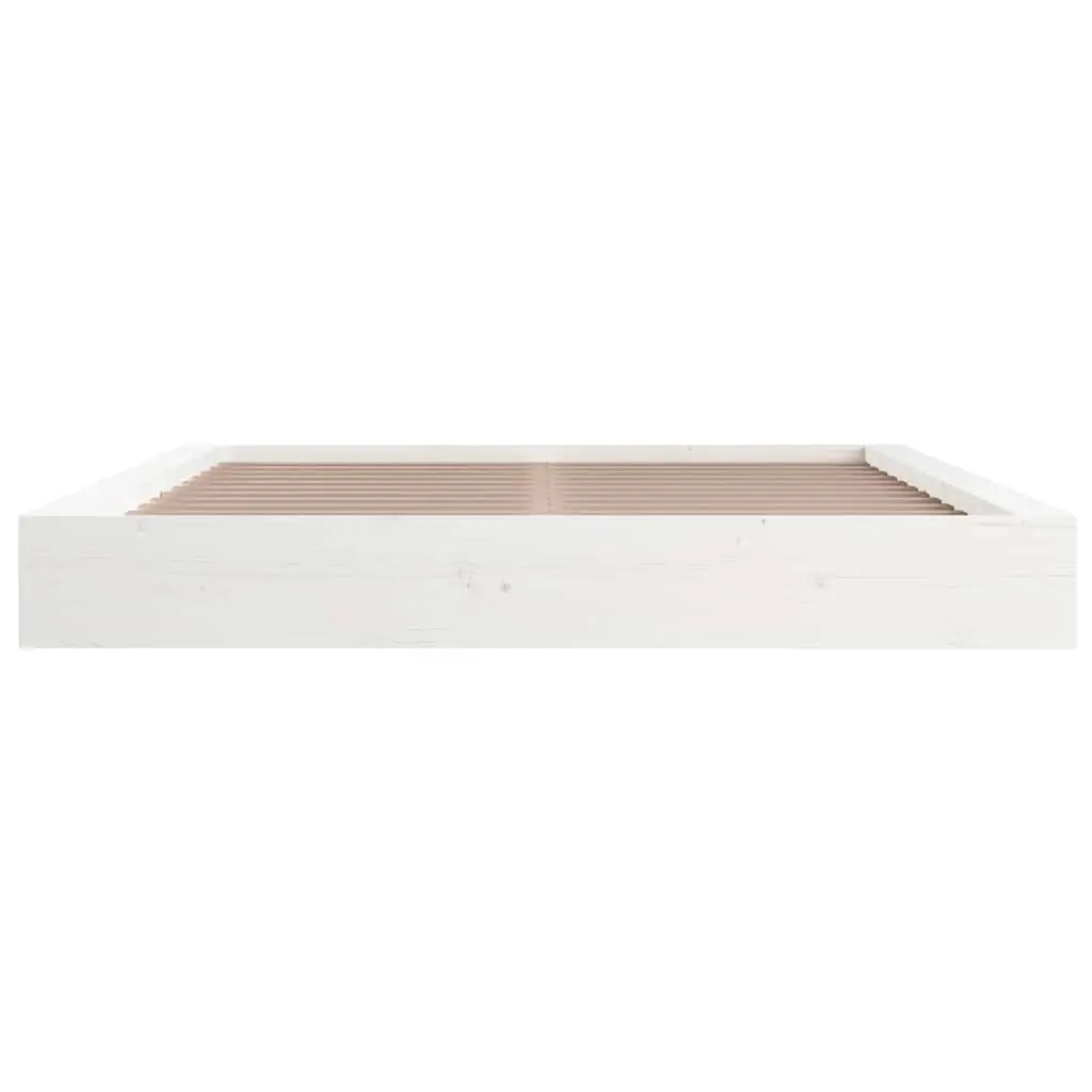 White Pine Bed Frame 150x200 cm King Size