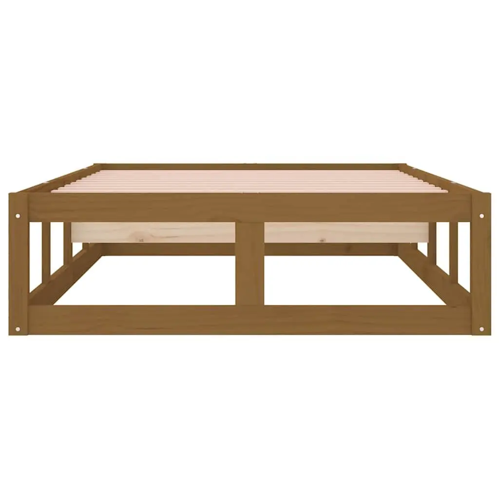 Solid Wood Bed Frame 100x200 cm for Comfort
