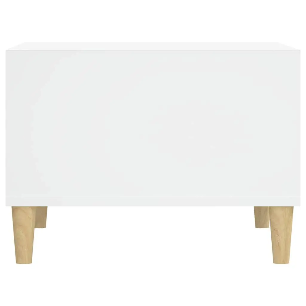 Coffee Table Storage White 60x50x36.5 cm