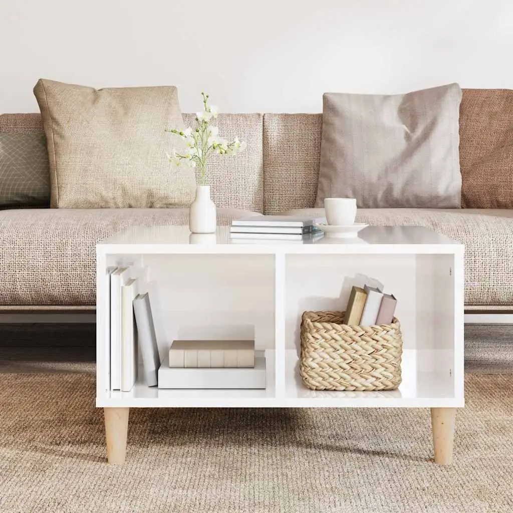White High Gloss Coffee Table