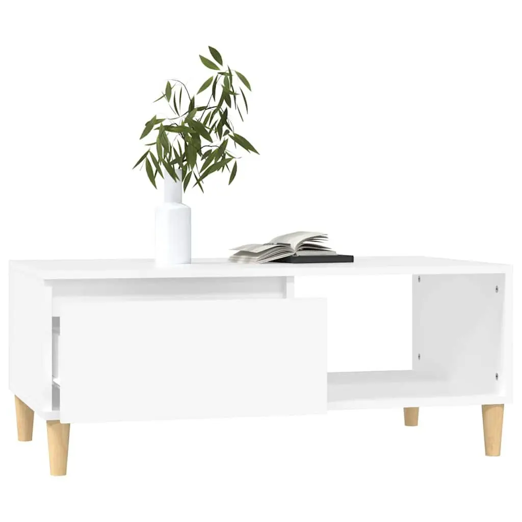 Scandinavian Coffee Table with Storage Options