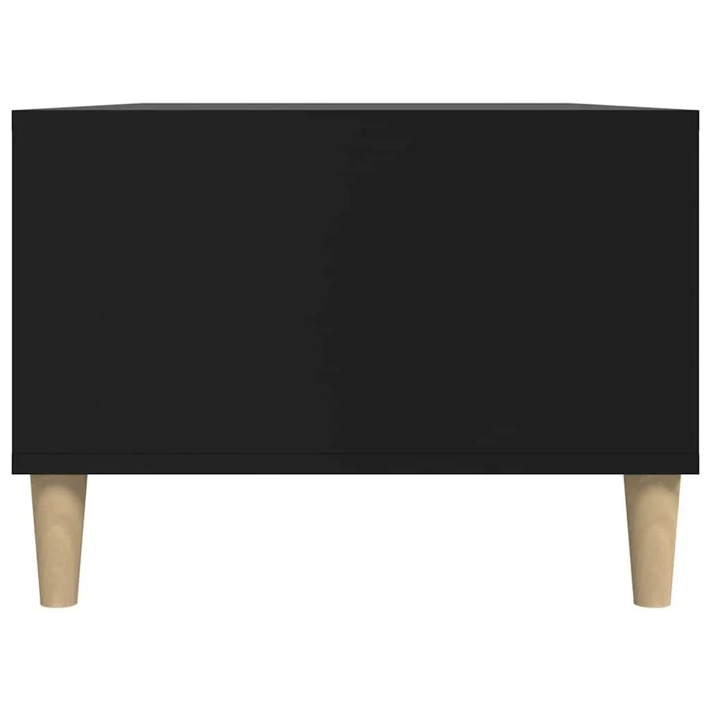 Black Coffee Table with Storage Solutions