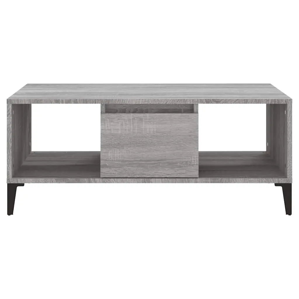 Grey Coffee Table with Storage