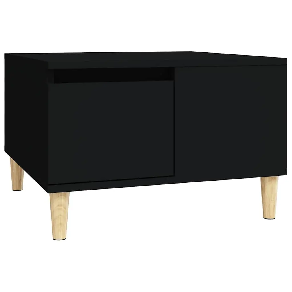 Coffee Table Storage 55x55x36.5cm Black