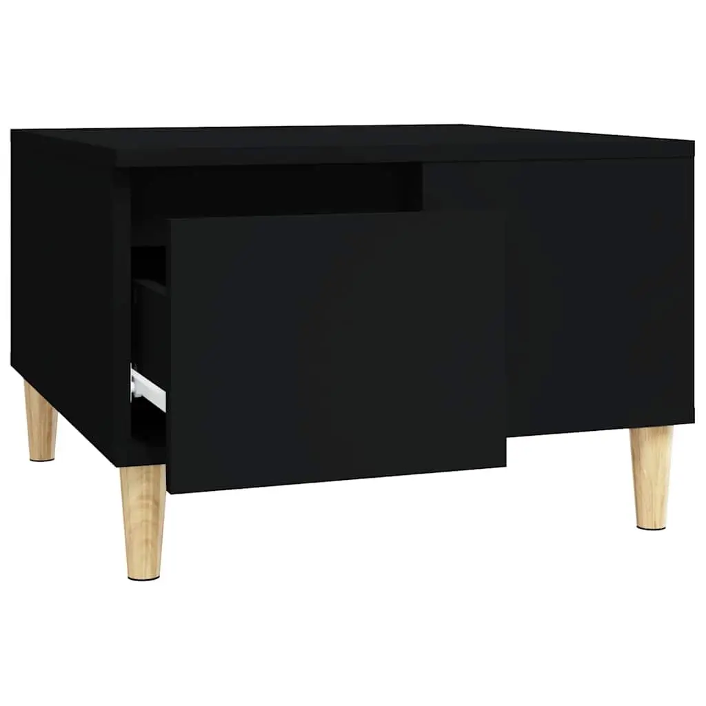 Coffee Table Storage 55x55x36.5cm Black