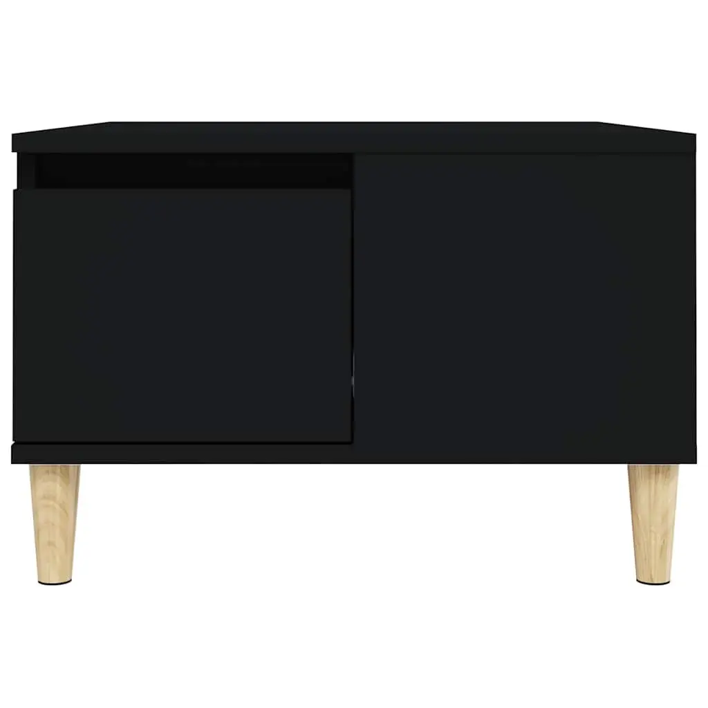 Coffee Table Storage 55x55x36.5cm Black