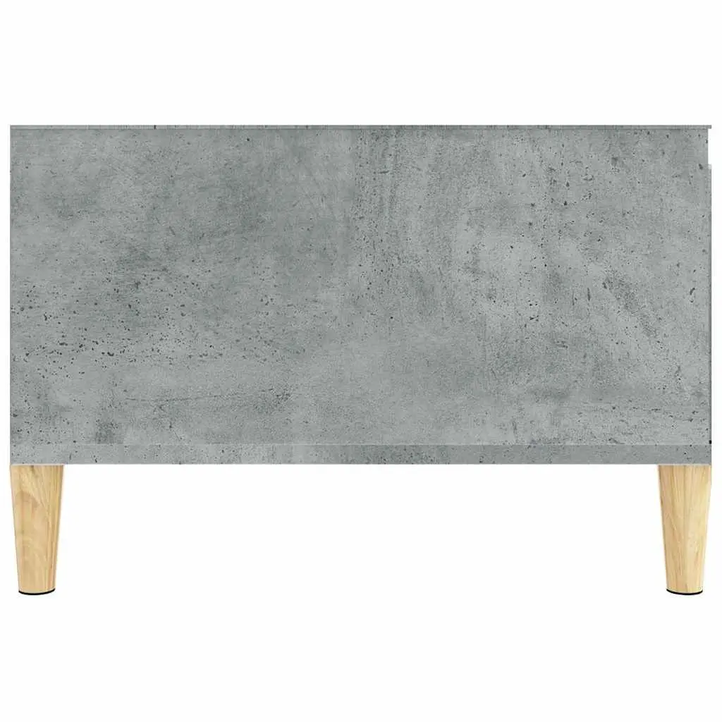 Coffee Table Grey Sonoma 55x55x36.5 cm with Storage Drawer Open Compartment