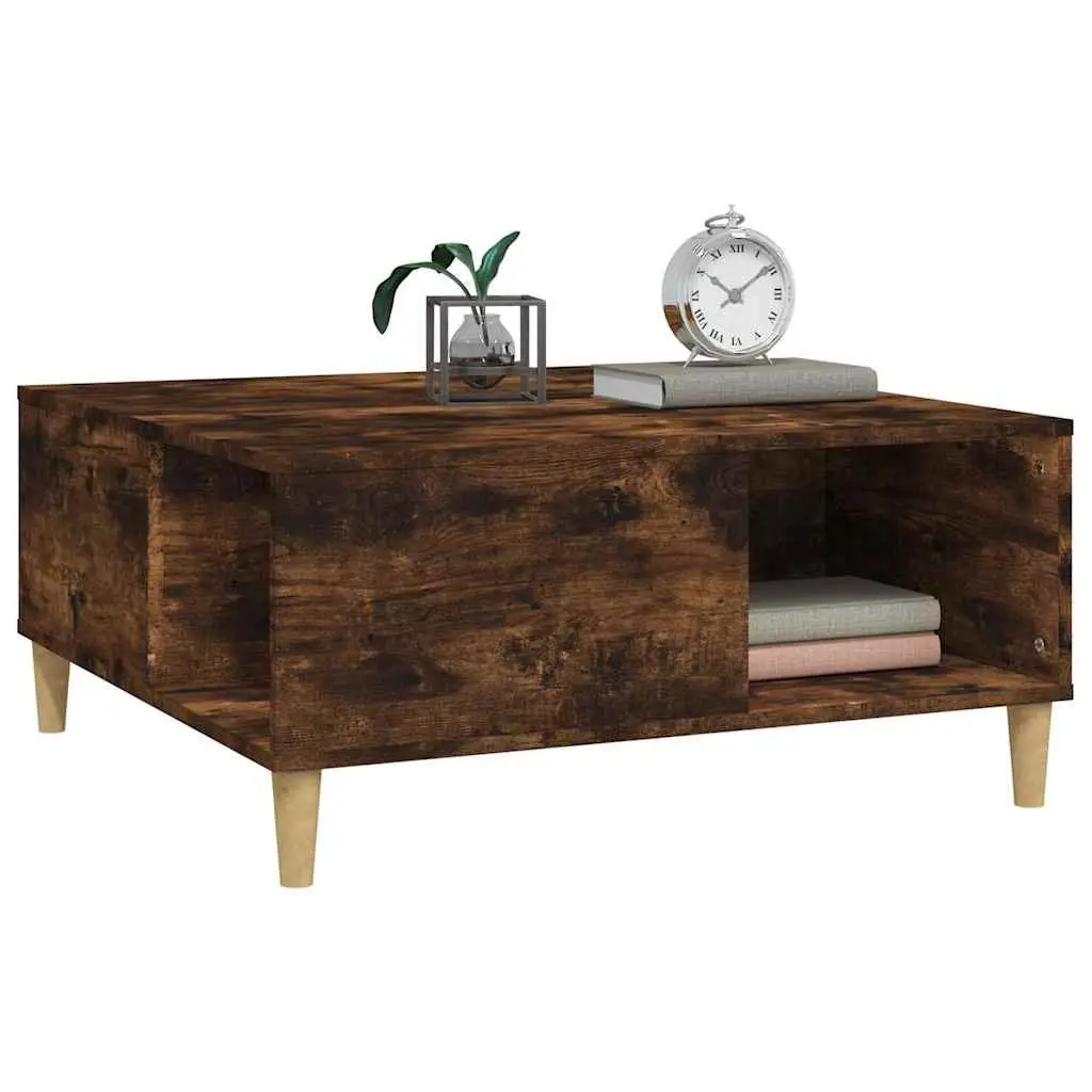 Brown Coffee Table with Ample Storage