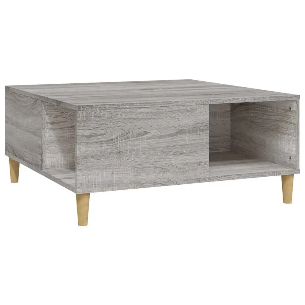 Grey Sonoma Coffee Table with Ample Storage