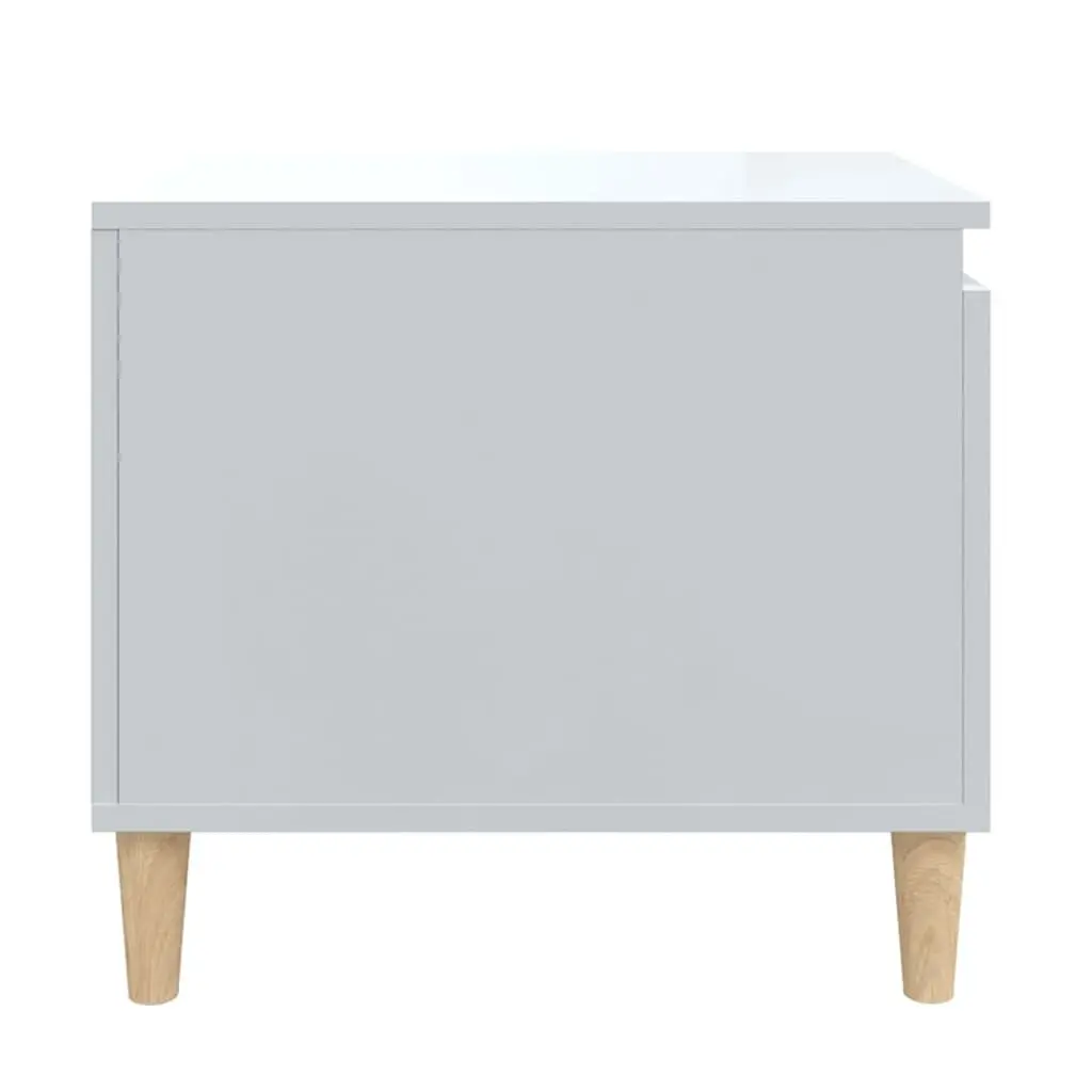 Coffee Table with High Gloss Finish and Storage