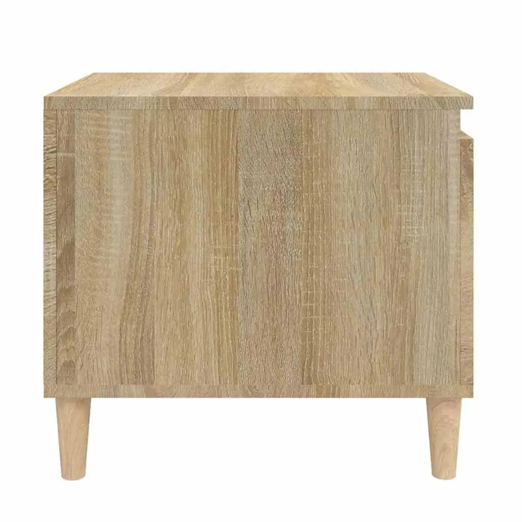 Coffee Table Storage Compartment 100 x 50 x 45 cm Brown Sonoma Oak Engineered Wood