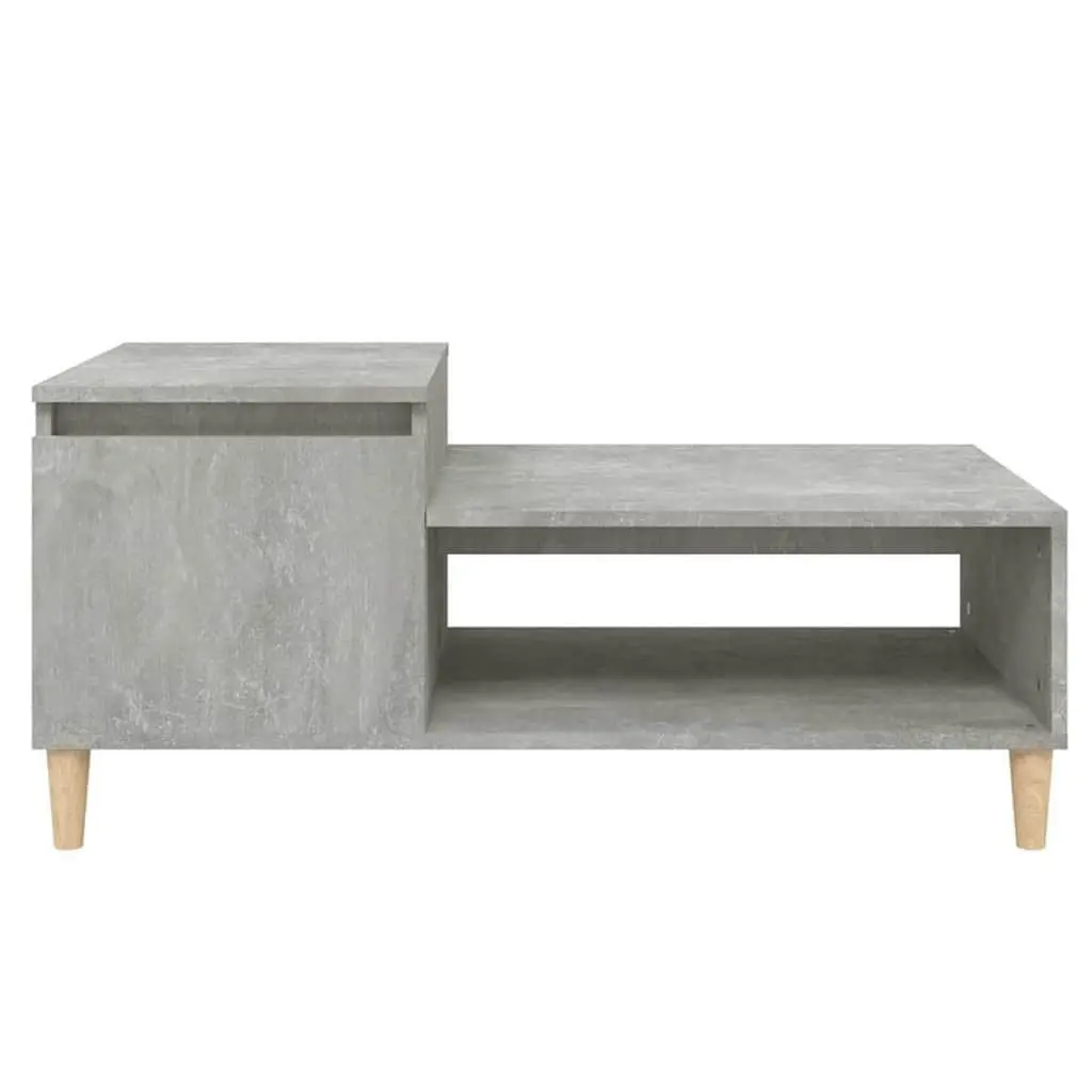 Grey Engineered Wood Coffee Table