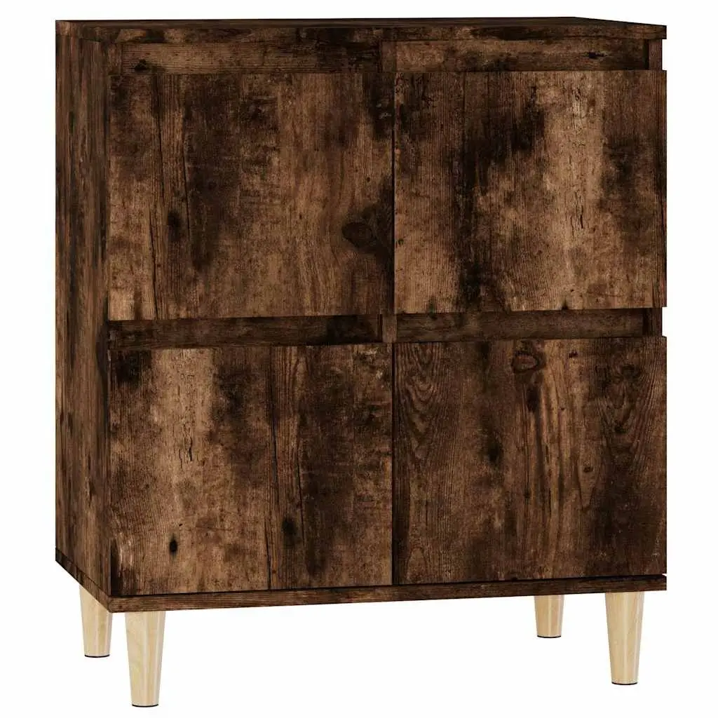 Brown Engineered Wood Sideboard with Ample Storage