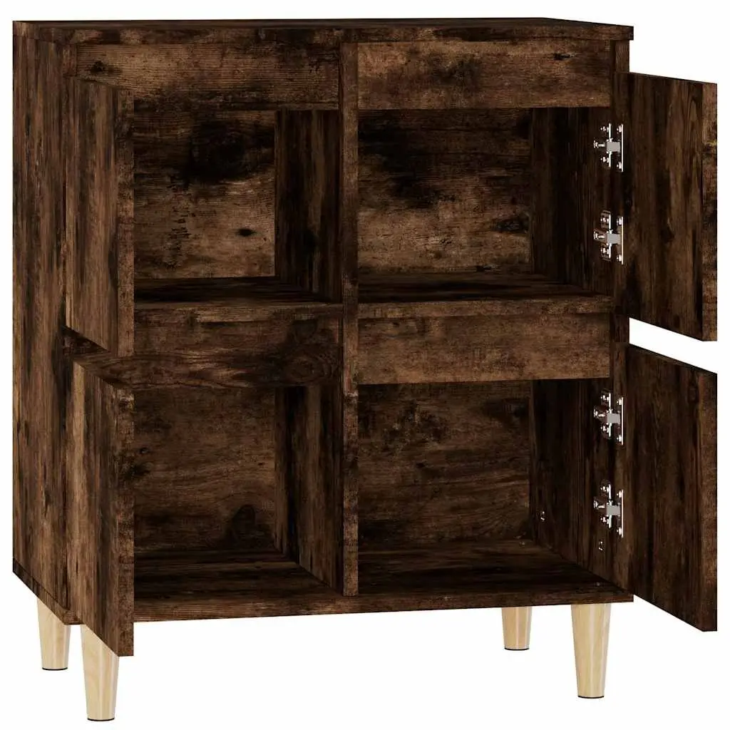 Brown Engineered Wood Sideboard with Ample Storage