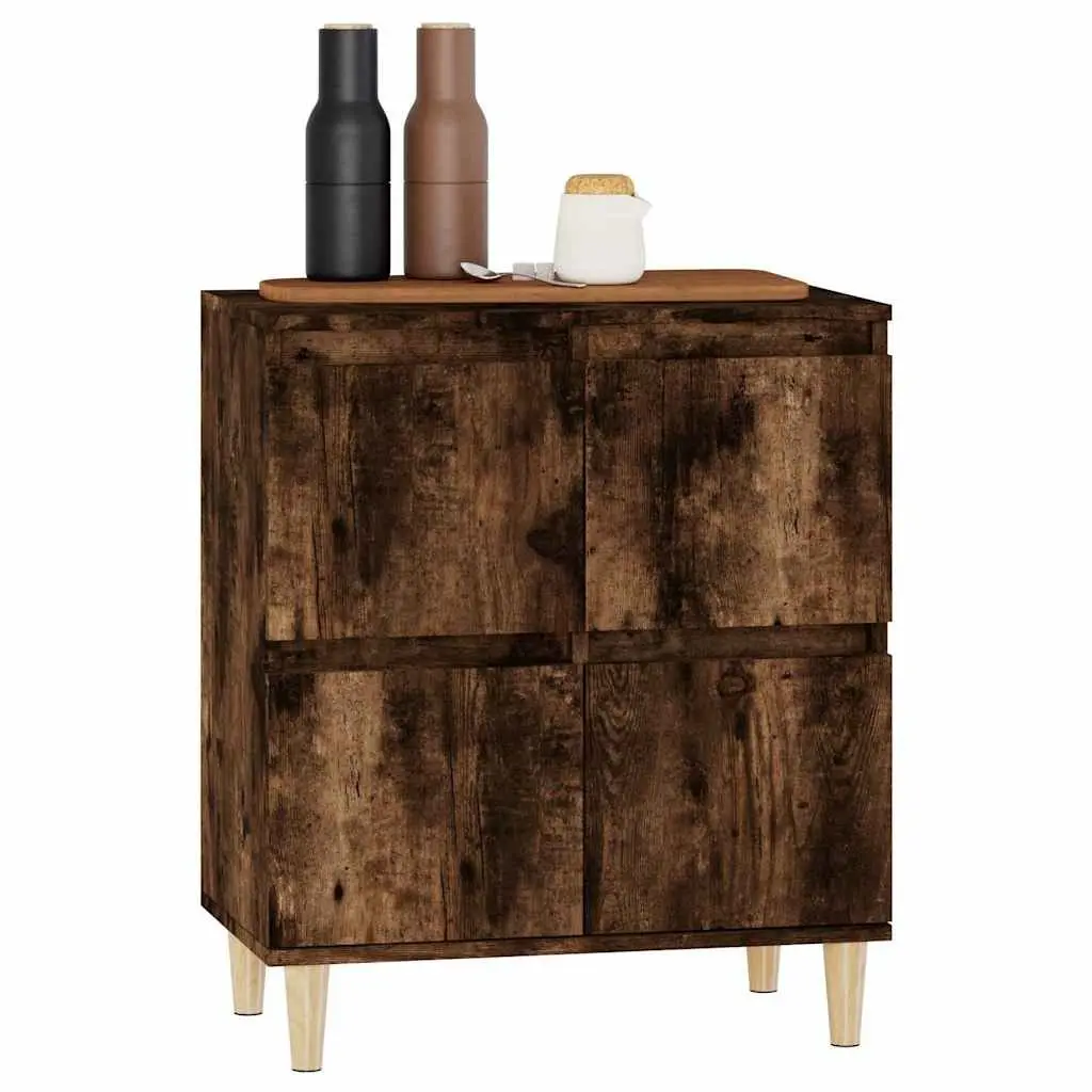 Brown Engineered Wood Sideboard with Ample Storage