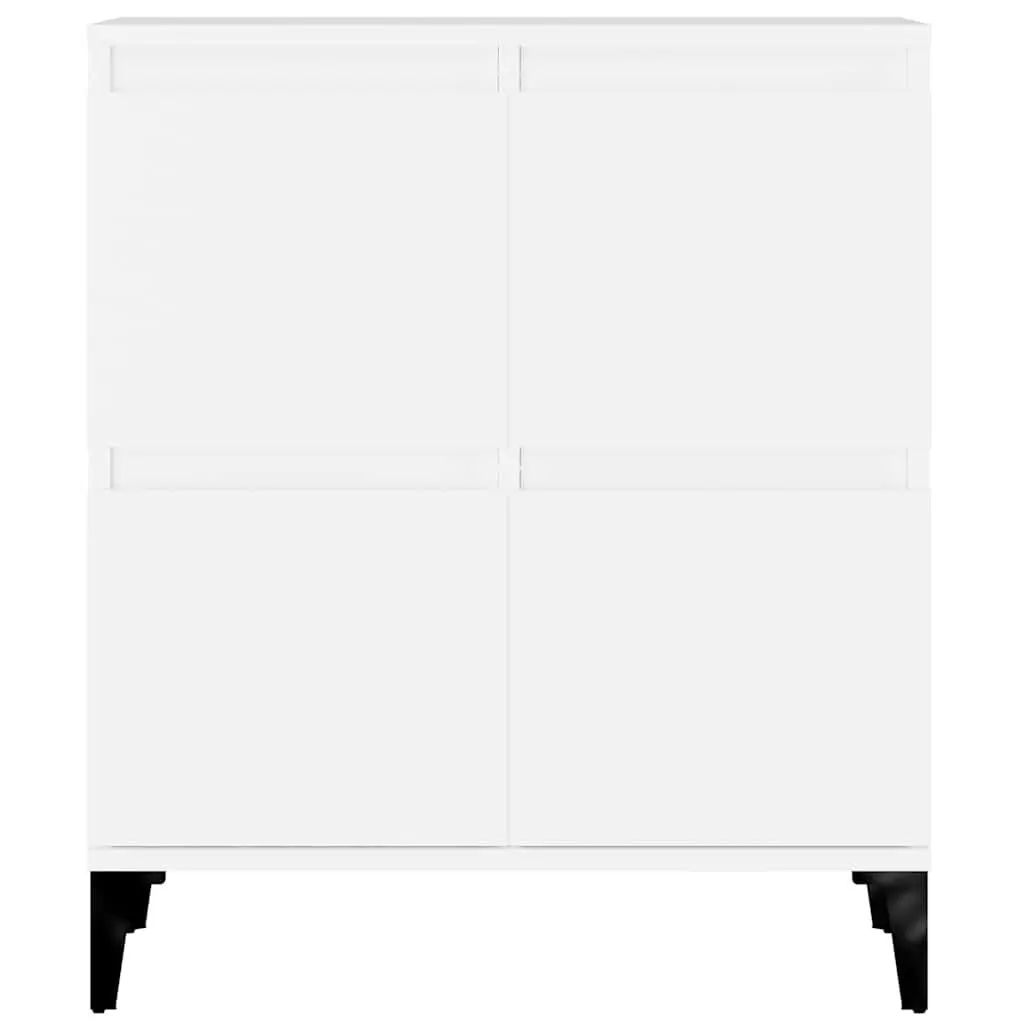 Engineered Wood Storage Sideboard White Buffet Cabinet 60x35x70cm