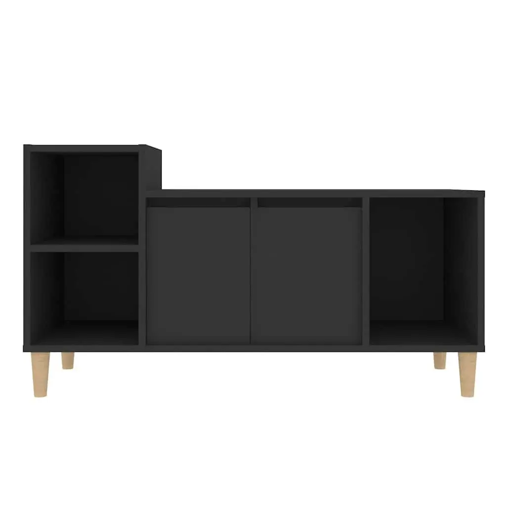 Black TV Cabinet for Organized Storage Solutions