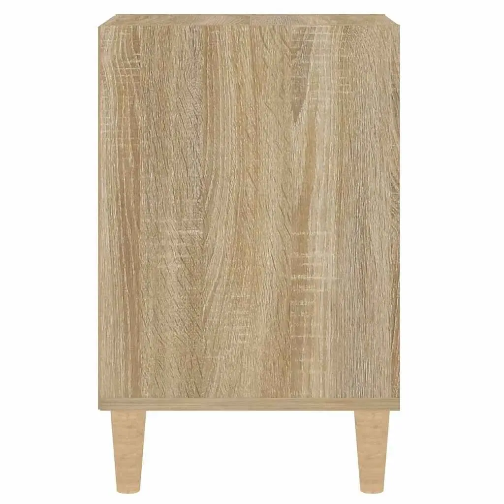 TV Cabinet Media Storage Unit 100cm Brown Engineered Wood Sonoma Oak Style