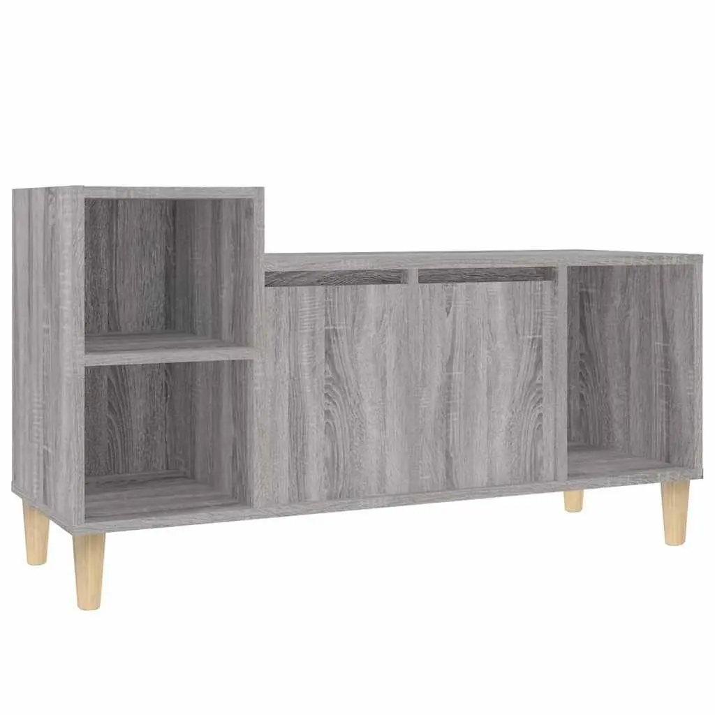 TV Cabinet Media Unit Storage 100x35x55 cm Grey Sonoma
