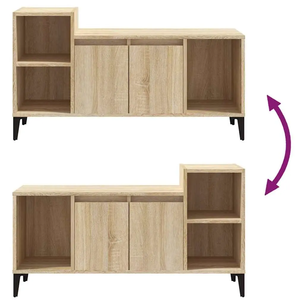 Engineered Wood TV Cabinet with Storage