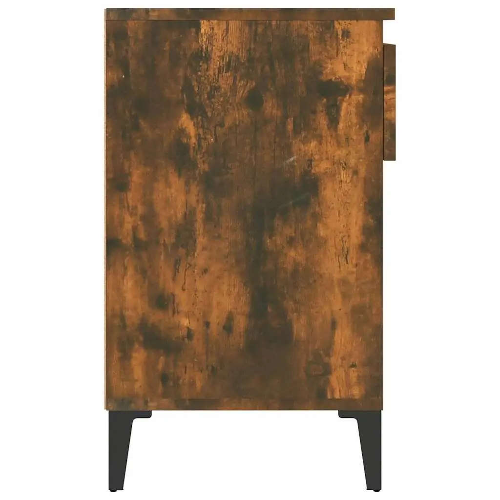 Shoe Organiser Cabinet with 6 Compartments and Drawer Engineered Wood Brown