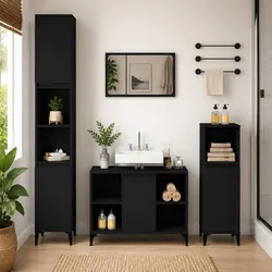 Reliable Black Bathroom Sink Cabinet for Your Home