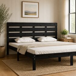 Reliable and Attractive 180 cm Black Headboard