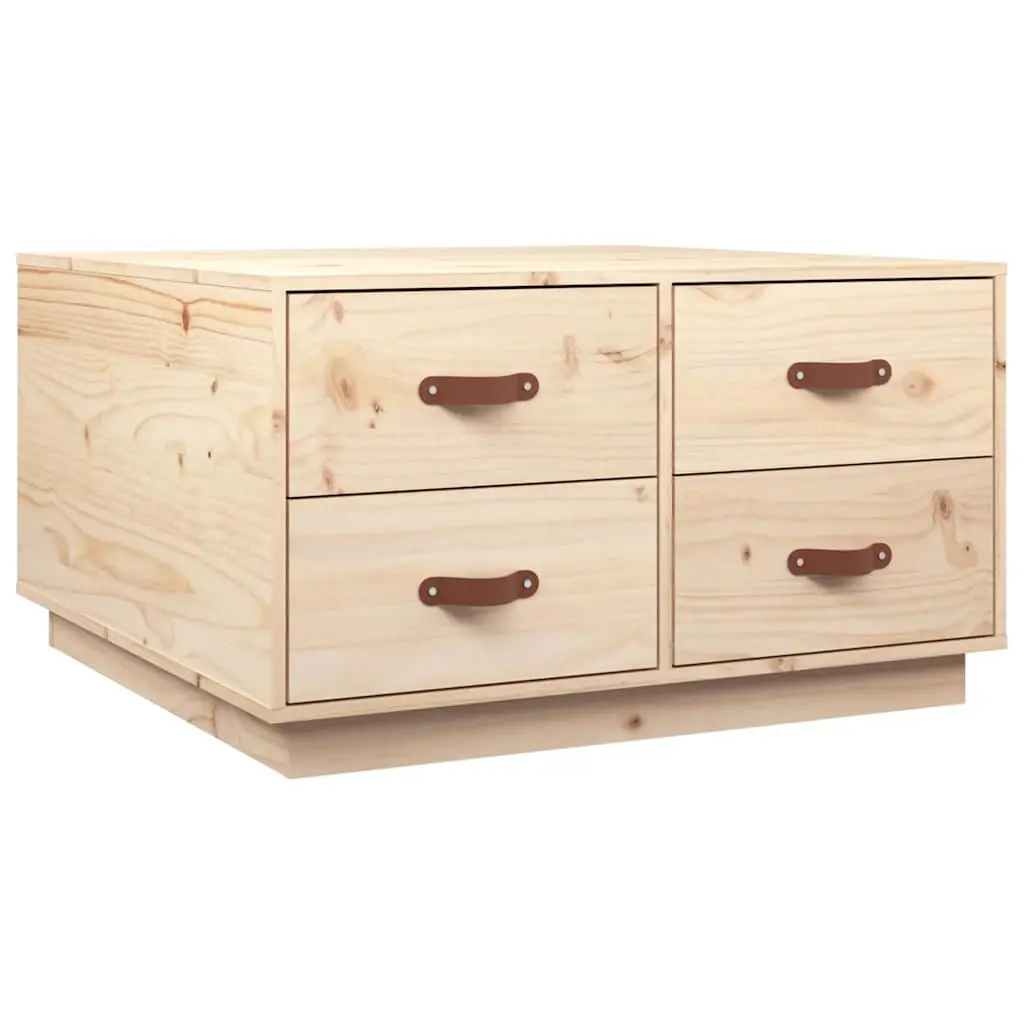 Coffee Table with Storage Drawers in Brown